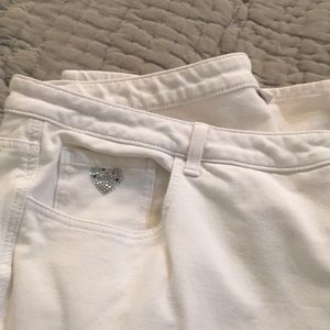 Plus size Quacker factory crop jeans